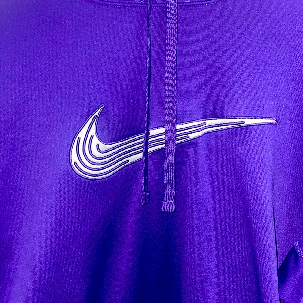Purple Nike sports Hoodie